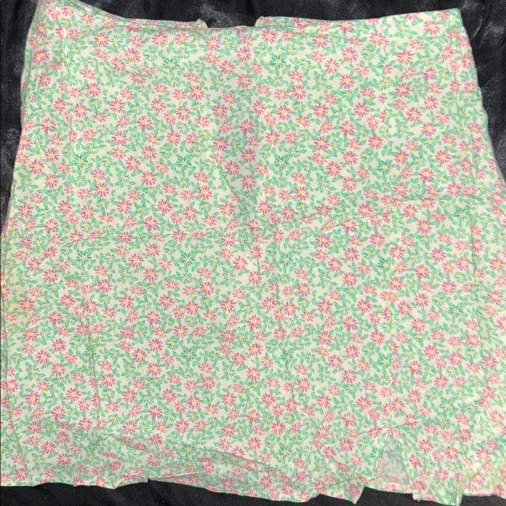 Floral Print Skirt